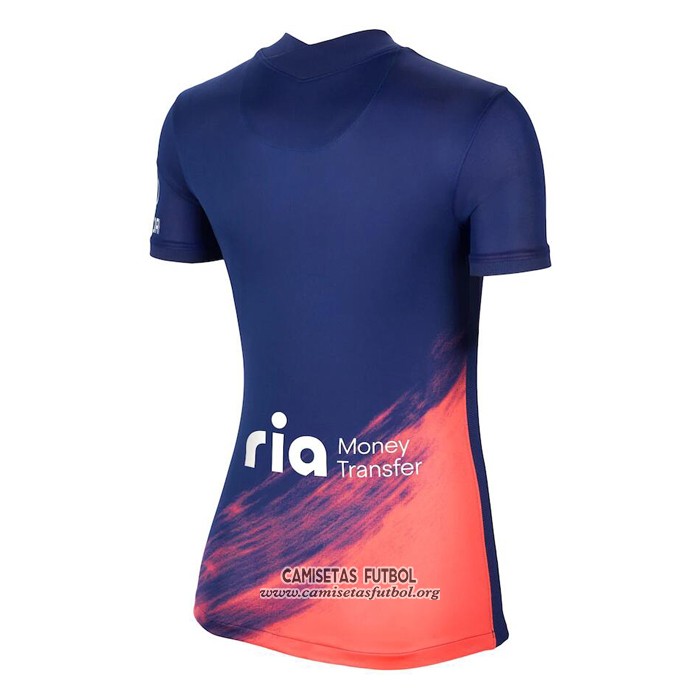 Camiseta Atletico Madrid Segunda Mujer 2021/2022